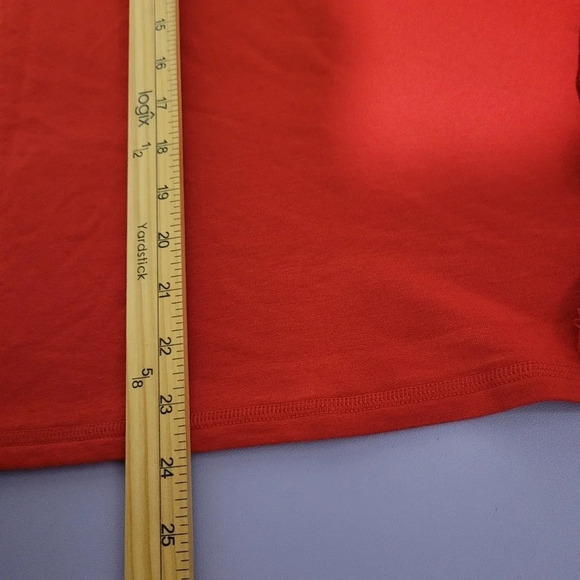 LIVI CozySoft Half-Zip Colorblock Cropped Pullover In Adrenaline Rush Size 22/24 - Picture 9 of 9